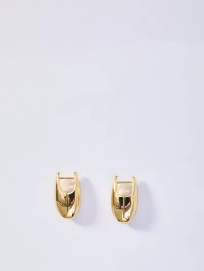 Bottega Veneta Golden Earrings
