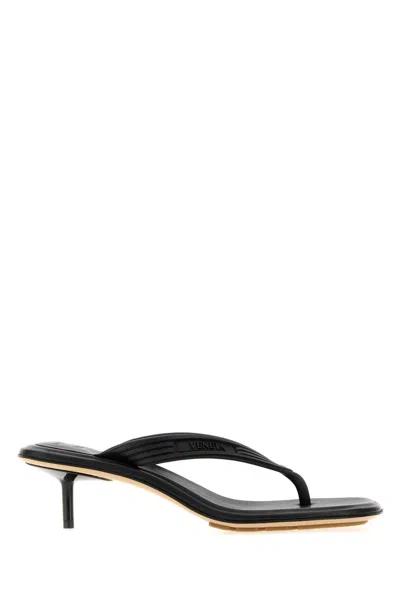 Bottega Veneta Gomma Mule In Black