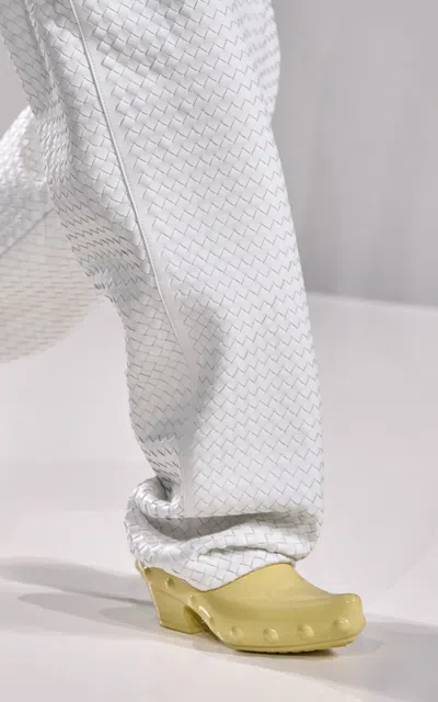 Bottega Veneta Gondola Mule Clog Pump In Yellow