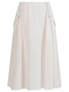 Bottega Veneta Viscose Melange Fluid Skirt Clothing