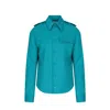 Bottega Veneta Grain De Poudre Wool Shirt Men