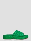 Bottega Veneta Padded Leather Flat Sandals