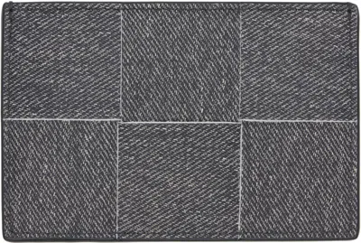 Bottega Veneta Gray Cassette Slim Flap Card Holder