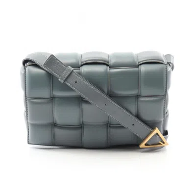Pre-owned Bottega Veneta Gray Intrecciato Shoulder Bag ()