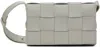 Bottega Veneta Gray Small Cassette Bag In 1556 Agate Grey Gold
