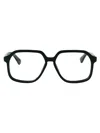 Bottega Veneta Black Acetate Optical Glasses