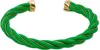 Bottega Veneta Twist Cuff Bracelet In 3708 Parakeet