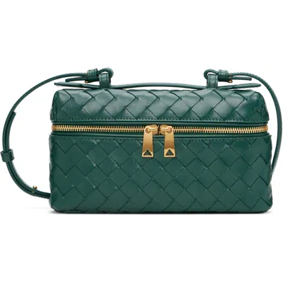 Bottega Veneta Green Bang Bang Bag In 3049 Emerald Green-g