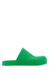 Bottega Veneta Green Slider Sandal In Green