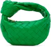Bottega Veneta Green Candy Jodie Bag In 3722 Parakeet Gold