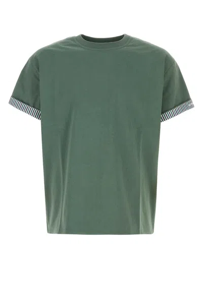 Bottega Veneta Green Cotton T-shirt
