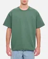 Bottega Veneta Green Double-layer T-shirt In Green