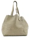Bottega Veneta Green Intrecciato Nappa Cube Tote Bag Intrecciato Nappa  (authentic Pre-loved)