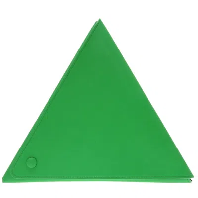 Pre-owned Bottega Veneta Green Leather Clutch Bag ()