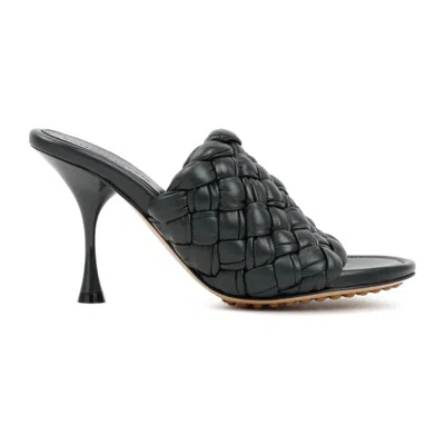 Bottega Veneta Wave Sandals With 9cm Heel Height For Women In Green