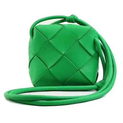 Pre-owned Bottega Veneta Green Leather Shoulder Bag ()