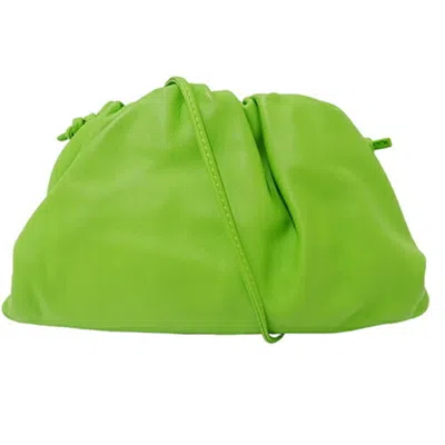 Pre-owned Bottega Veneta Green Leather Shoulder Bag ()