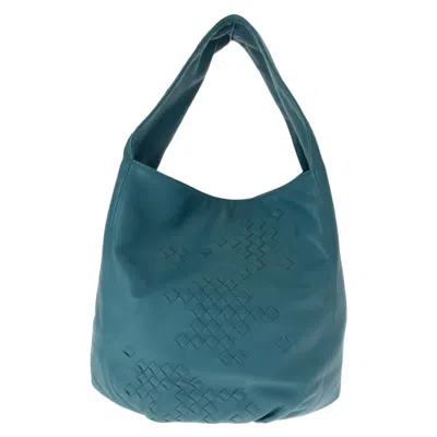 Pre-owned Bottega Veneta Green Leather Shoulder Bag ()