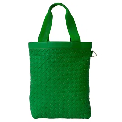 Pre-owned Bottega Veneta Green Leather Tote Bag ()