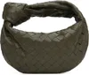 Bottega Veneta Green Mini Jodie Bag In Green