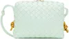 Bottega Veneta Green Small Loop Camera Bag In 1824 Glacier Muse Br