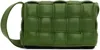 Bottega Veneta Green Small Padded Cassette Bag In 3141 Avocado Gold