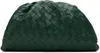 Bottega Veneta Green Teen Pouch In 3035 Raintree Gold