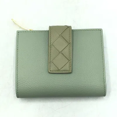 Pre-owned Bottega Veneta Green Wallet (bi-fold) ()