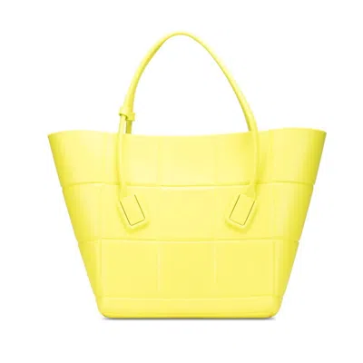 Pre-owned Bottega Veneta Green Yellow Shoulder Bag Tote Bag ()