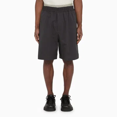 Bottega Veneta Grey Bermuda Shorts With Boxer Shorts