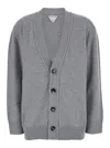 Bottega Veneta Cashmere Cardigan In Multicolor
