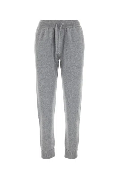 BOTTEGA VENETA GREY CASHMERE JOGGERS