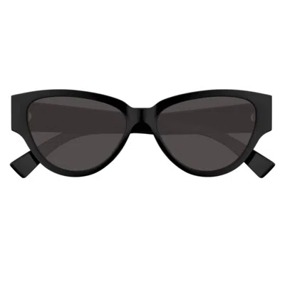 Bottega Veneta Grey Cat Eye Ladies Sunglasses Bv1319s 001 56 In Black