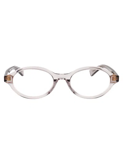 Bottega Veneta Grey-grey-transparent Acetate Glasses