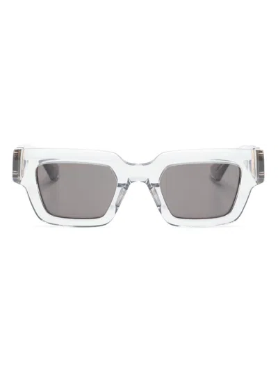 BOTTEGA VENETA GREY HINGE SQUARE-FRAME SUNGLASSES,BV1230S19819894