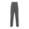 Bottega Veneta Women's Wool Trousers In Grey