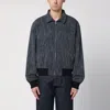 Bottega Veneta Man Multicolor Jackets In Grey