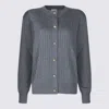Bottega Veneta Grey Wool Knitwear