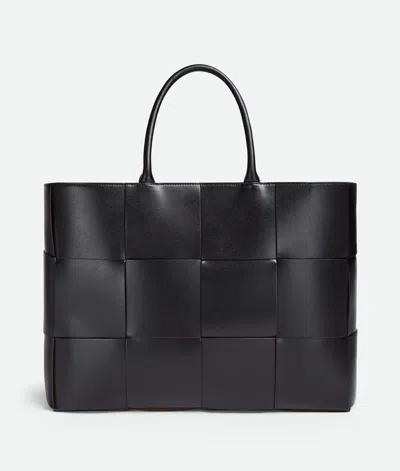 Bottega Veneta Large Arco Tote Bag In Black