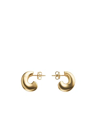 Bottega Veneta H-shaped Earrings In Yellow