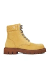 Bottega Veneta Haddock Ankle Boot In Ochre