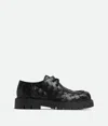 Bottega Veneta Haddock Lace-up Shoe In Black