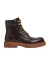 Bottega Veneta Haddock Lace-up Ankle Boot In Brown