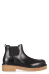 Bottega Veneta Sophisticated Leather Ankle Boots For Men