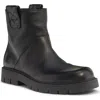 Bottega Veneta Haddock Tubular Boot In 1000 Black