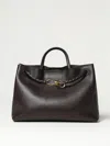 Bottega Veneta Medium Andiamo Top Handle Bag In Brown