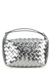 Bottega Veneta Wallace Handbag In Grey