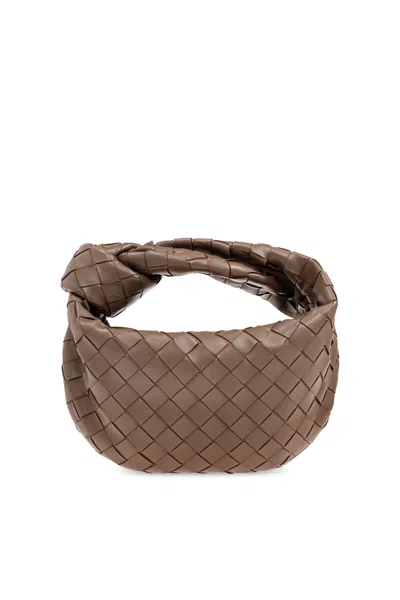 Bottega Veneta Jodie Mini Tote Bag In Brown
