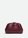 Bottega Veneta Teen Lauren 1980 Bag With Chain In Red