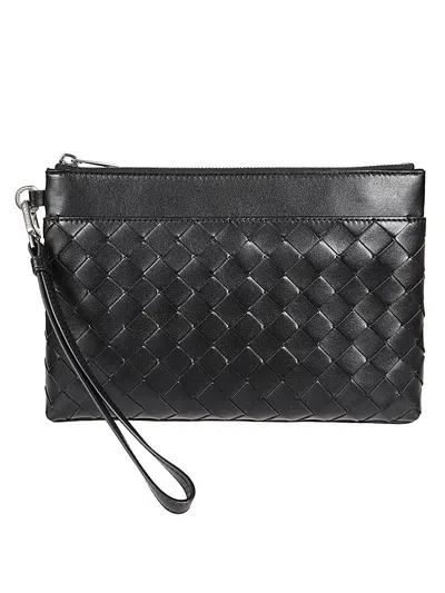 Bottega Veneta Handbag With Weaving In Black